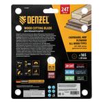 Пильный диск по дереву ф165 х 20 мм, 24 зубьев, тонкий DENZEL 733267