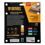 Пильный диск по дереву ф190 х 20 мм, 24 зубьев DENZEL 733347