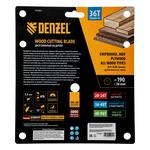 Пильный диск по дереву ф190 х 30 мм, 36 зубьев DENZEL 733407