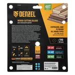 Пильный диск по дереву ф190 х 30 мм, 48 зубьев, тонкий DENZEL 733437