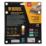 Пильный диск по дереву ф200 х 30 мм, 24 зубьев DENZEL 733447