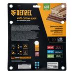 Пильный диск по дереву ф250 х 32 мм, 60 зубьев DENZEL 733617