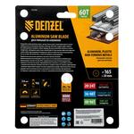 Пильный диск по алюминию ф165 х 20 мм, 60 зубьев DENZEL 733747
