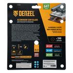Пильный диск по алюминию ф190 х 20 мм, 64 зубьев DENZEL 733767