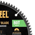 Пильный диск по алюминию ф210 х 30 мм, 80 зубьев DENZEL 733787