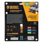 Пильный диск по алюминию ф255 х 30 мм, 100 зубьев DENZEL 733797