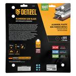 Пильный диск по алюминию ф305 х 30 мм, 100 зубьев DENZEL 733807