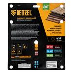 Пильный диск по ламинату ф250 х 30 мм, 80 зубьев DENZEL 733877