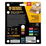 Пильный диск по дереву с гвоздями, ф165 х 20 мм, 20 зубов DENZEL 733917