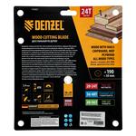 Пильный диск по дереву с гвоздями, ф190 х 30 мм, 24 зубов DENZEL 733957