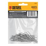 Заклепки алюминиевые, 1/8"-5/8", 3 х 15 мм, 50 шт DENZEL 7740611