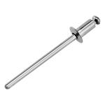 Заклепки алюминиевые, 1/8"-1/4", 3 х 6 мм, 50 шт DENZEL 7740612