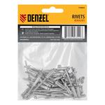 Заклепки алюминиевые, 3/16"-5/8", 5 х 15 мм, 50 шт DENZEL 7740614