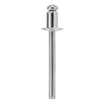 Заклепки алюминиевые, 3/16"-1/4", 5 х 6 мм, 50 шт DENZEL 7740615