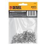 Заклепки алюминиевые, 3/16"-1/4", 5 х 6 мм, 50 шт DENZEL 7740615