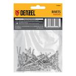 Заклепки алюминиевые, 5/32"-1/2", 4 х 12 мм, 50 шт DENZEL 7740616