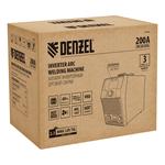 Аппарат инвертор. дуговой сварки SDR-205 Ultra, 200 А, ПВ 60% DENZEL 94360