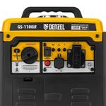 Генератор инверторный GS-1100iF, 1,1 кВт, 230 В, ручной старт DENZEL 94706