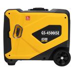 Генератор инверторный GS-4500iSE, 4,5 кВт, 230 В, закрытый корпус, электростартер DENZEL 94714