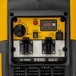 Генератор инверторный GS-3000iS, 3,0 кВт, 230 В, закрытый корпус, ручной старт DENZEL 94716