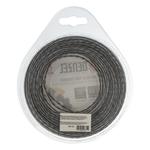 Леска для триммера двухкомпонентная, квадратная 2.65 мм x 15 м Extra cord DENZEL 96125