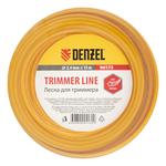 Леска для триммера, звезда, 2,4 мм х 15 м DENZEL 96173