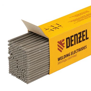 Электроды DER-13/55, диам. 3 мм, 5 кг, основное покрытие DENZEL 97518 ― DENZEL