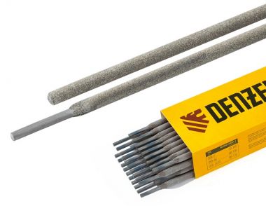 Электроды DER-13/55, диам. 4 мм, 5 кг, основное покрытие DENZEL 97519 ― DENZEL