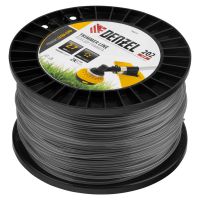 Леска для триммера двухкомпонентная звезда, 2,7мм х 202м, на DIN катушке EXTRA CORD DENZEL 96814