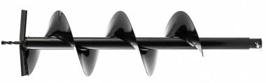 Шнек для грунта ER-200, диаметр 200 мм, длина 800 мм,соединение 20 мм, съемный нож DENZEL 56008 ― DENZEL
