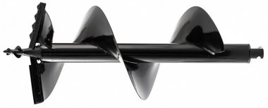 Шнек для грунта ER-300, диаметр 300 мм, длина 800 мм,соединение 20 мм, съемный нож DENZEL 56010 ― DENZEL
