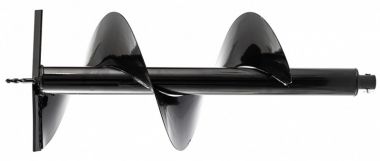 Шнек для грунта E-300, диаметр 300 мм, длина 800 мм,соединение 20 мм, несъемный нож DENZEL 56026 ― DENZEL