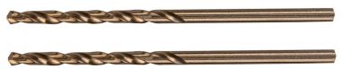 Сверло по металлу, 2,5 мм, HSS Co-8%, 2 шт. DENZEL 71404 ― DENZEL