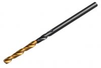 Сверло по металлу, 2 мм, HSS-Tin, Golden Tip, 10 шт. DENZEL 717203
