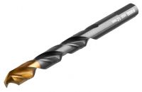 Сверло по металлу, 12 мм, HSS-Tin, Golden Tip, 6 шт. DENZEL 717224