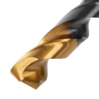 Сверло по металлу, 12 мм, HSS-Tin, Golden Tip, 6 шт. DENZEL 717224