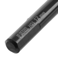 Сверло по металлу, 12 мм, HSS-Tin, Golden Tip, 6 шт. DENZEL 717224