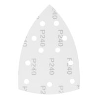 Треугольник абразивный на ворc. подложке под "липучку", перф., P 240, 150х150х100 мм, 5 шт. DENZEL 738667
